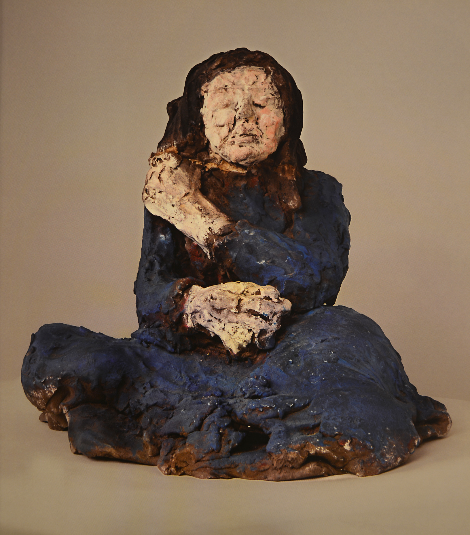 Damien Cabanes - Sarah en Robe Bleue